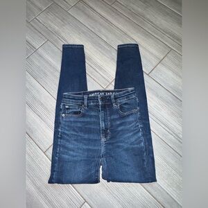 American Eagle Highest rise jeggings skinny jeans size 0